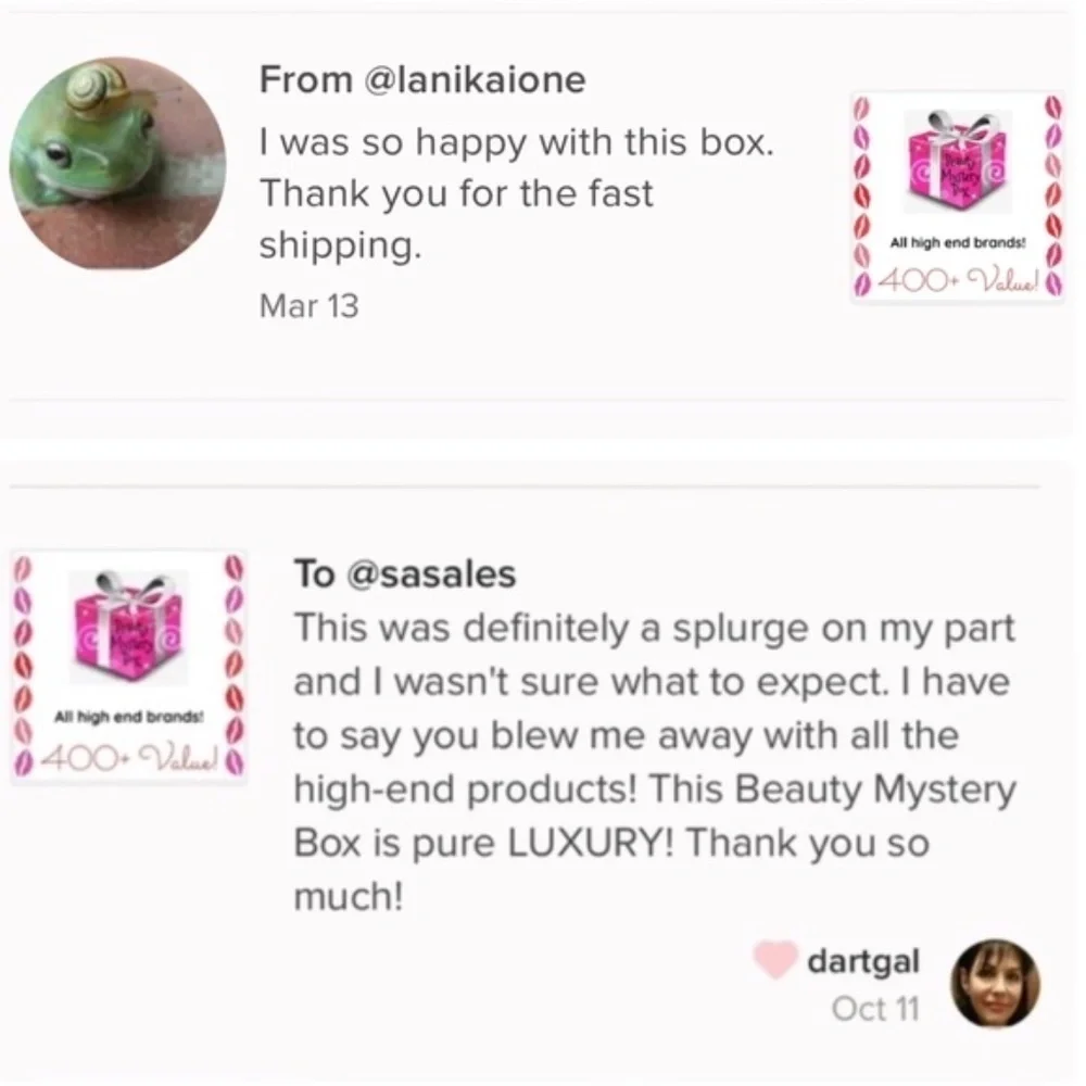 NEW Makeup Cosmetics Beauty Mystery Box